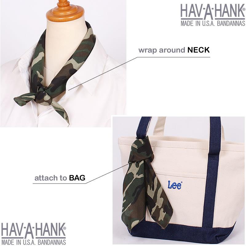 香港嘉頓 Garden x AHC バンダナ HAV-A-HANK（ハバハンク） THE BANDANNA COMPANY バンダナ（迷彩