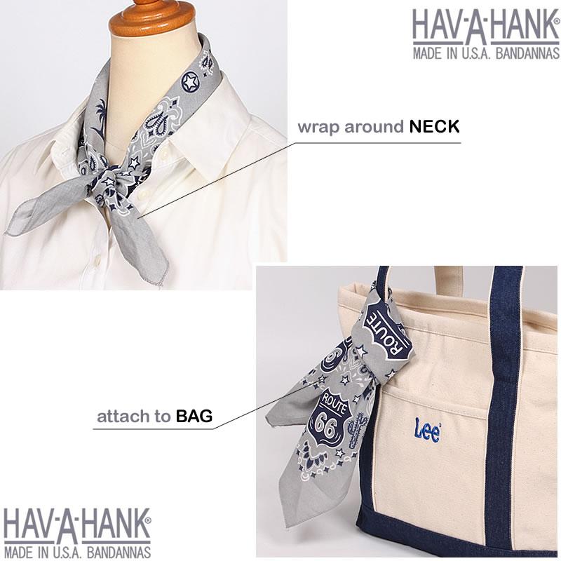 HAV-A-HANK（ハバハンク） THE BANDANNA COMPANY バンダナ（ルート66
