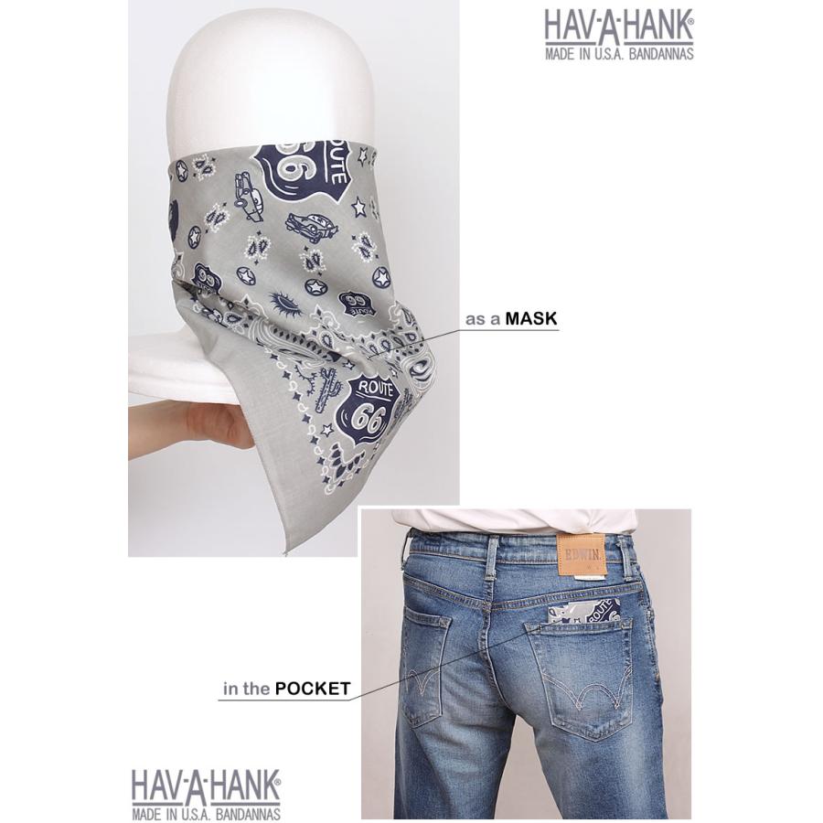 HAV-A-HANK（ハバハンク） THE BANDANNA COMPANY バンダナ（ルート66