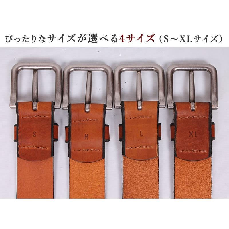 飯田工房 レザーベルト ギャリソン S M L XL サイズが選べる 飯田工房 レザーベルト ギャリソン S M L XL サイズが選べる