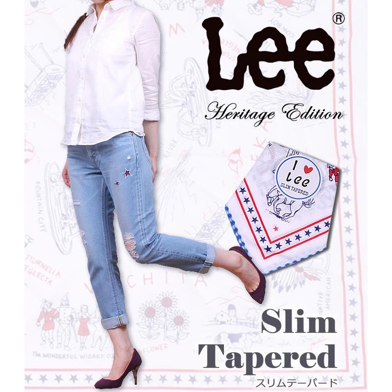 Lee SALE リー スリム テーパード クラッシュ ダメージ加工 星 Lee SALE リー スリム テーパード クラッシュ ダメージ加工 星