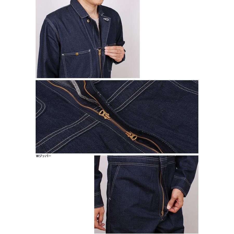 Lee オールインワン　つなぎ　L　デニム　セットアップ　リー Lee（リー） 10%OFF Lee ジーンズ メンズ DUNGAREES オールインワン