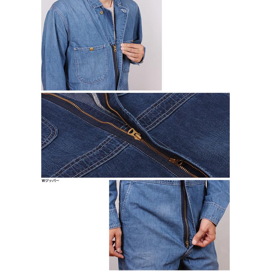 10%OFF Lee リー ジーンズ メンズ DUNGAREES オールインワン（つなぎ） LM7213 デニム｜axs-sanshin｜17