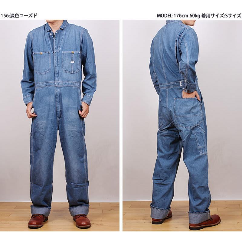 10%OFF Lee リー ジーンズ メンズ DUNGAREES オールインワン（つなぎ） LM7213 デニム｜axs-sanshin｜04