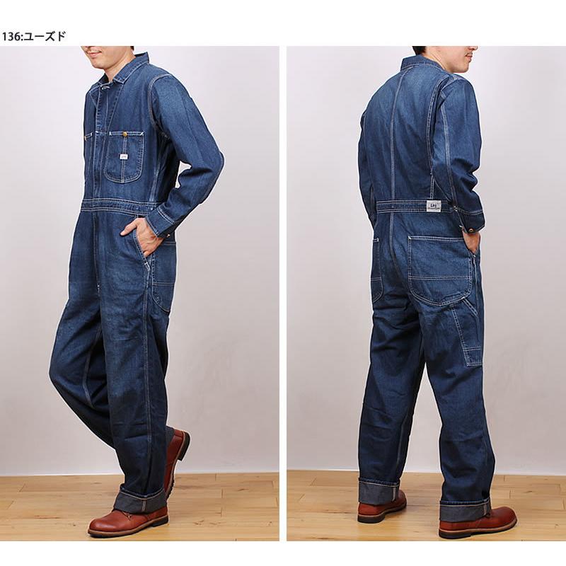 10%OFF Lee リー ジーンズ メンズ DUNGAREES オールインワン（つなぎ） LM7213 デニム｜axs-sanshin｜08