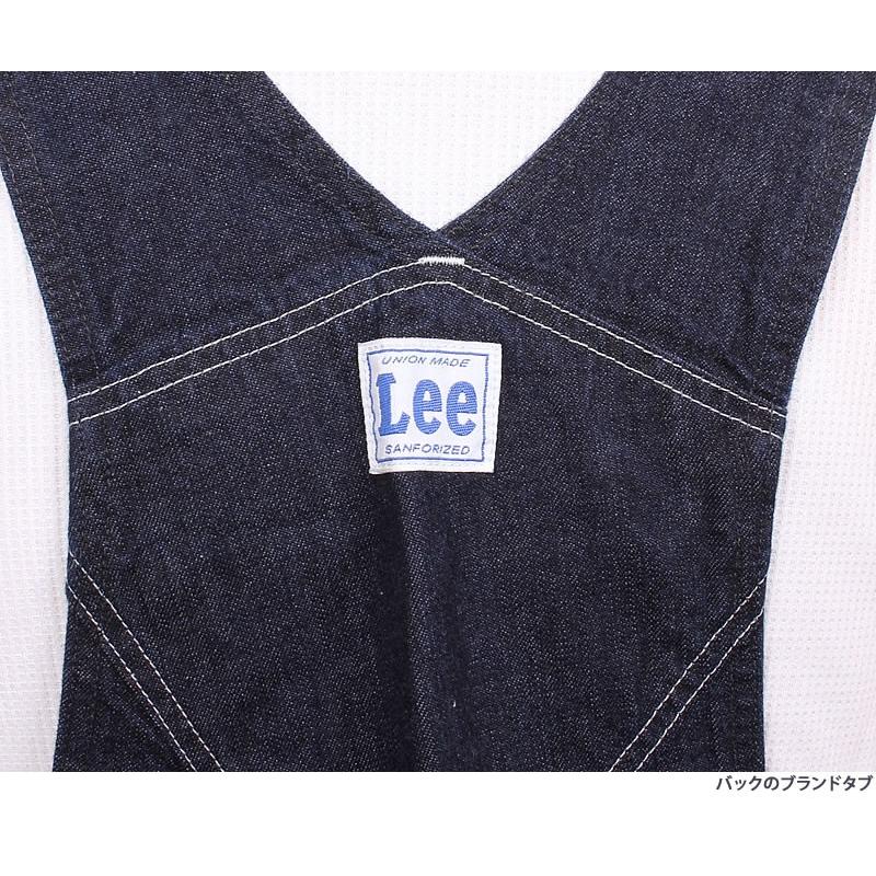 アメリカ製 WATCH L.A. ストレッチ デニム 半袖 オーバーオール Lee 10%OFF リー ジーンズ メンズ オーバーオール LM7254 デニム