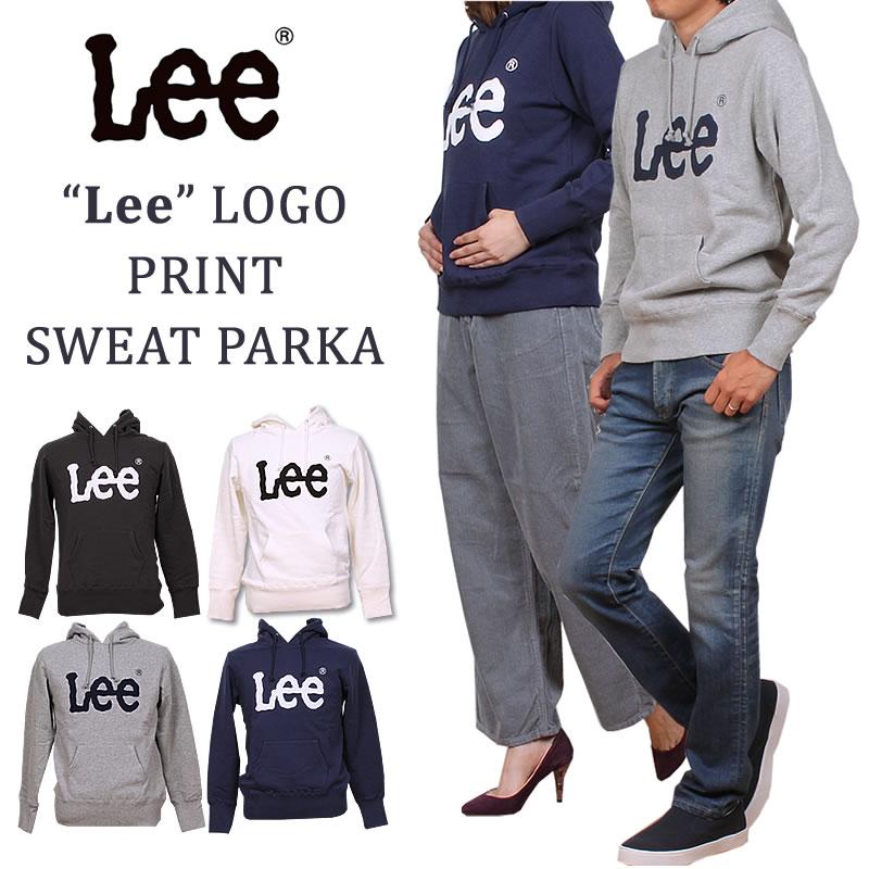 Lee SALE リー ロゴ プリント スウェット プルパーカ 裏起毛 Lee SALE リー ロゴ プリント スウェット プルパーカ 裏起毛