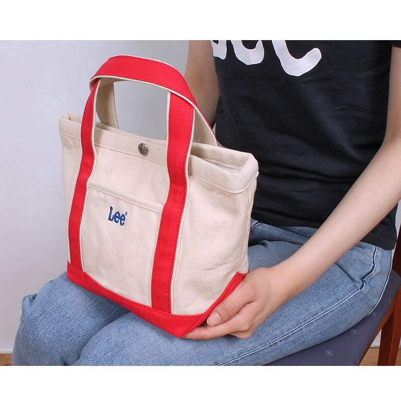 Lee（リー） Leeキャンバス ミニトートバッグ/ランチトート/デニム/キ