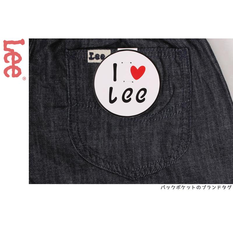Lee リー キュロットパンツキッズ ガールズ ゴム デニム LK6272 Lee リー キュロットパンツキッズ ガールズ ゴム デニム LK6272