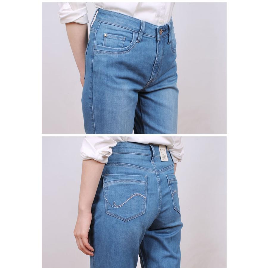 SALE Mrs.Jeana ミセスジーナ ゴールド ジーンズ テーパード