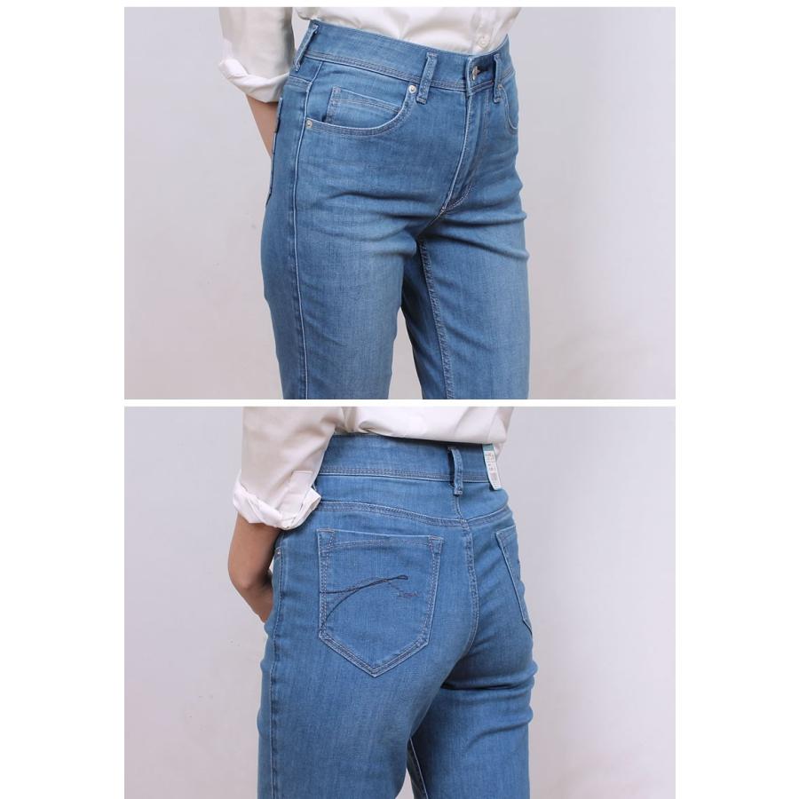 Mamaです SALE Mrs.Jeana ミセスジーナ ジーンズ ストレート 涼しい
