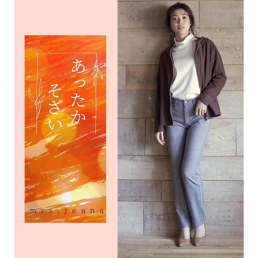 SALE Mrs.Jeana ミセスジーナ あったかそざい ストレート MJ SALE Mrs.Jeana ミセスジーナ あったかそざい ストレート MJ