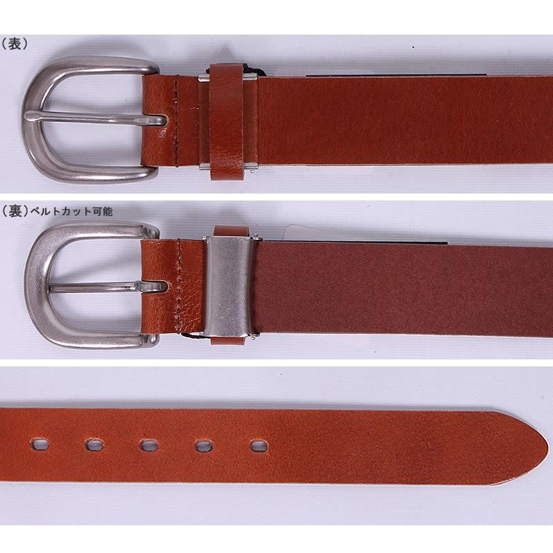 Leather Belt(レザー  ベルト)RECURRENCE/リクレンス/日本製/ギャリソン/牛革/バックル変更不可RS008KWRCPアクス三信/AXS SANSHIN/サンシン