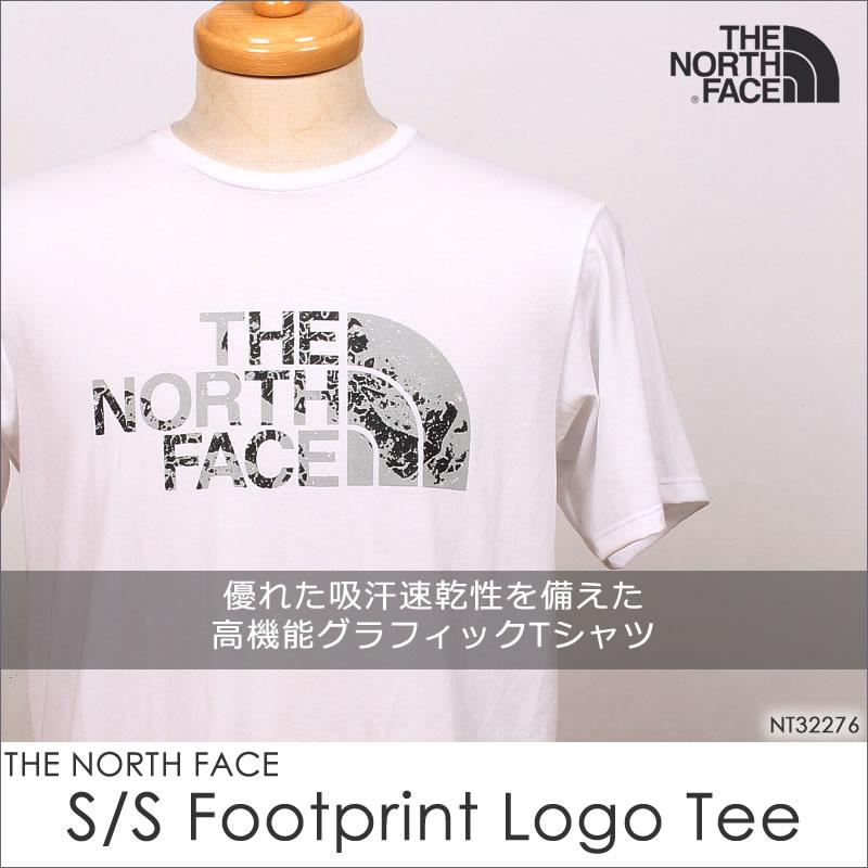 SALE THE NORTH FACE ザ ノースフェイス S/S Footprint Logo Tee ショートスリーブ フットプリント  ロゴTシャツ NT32276