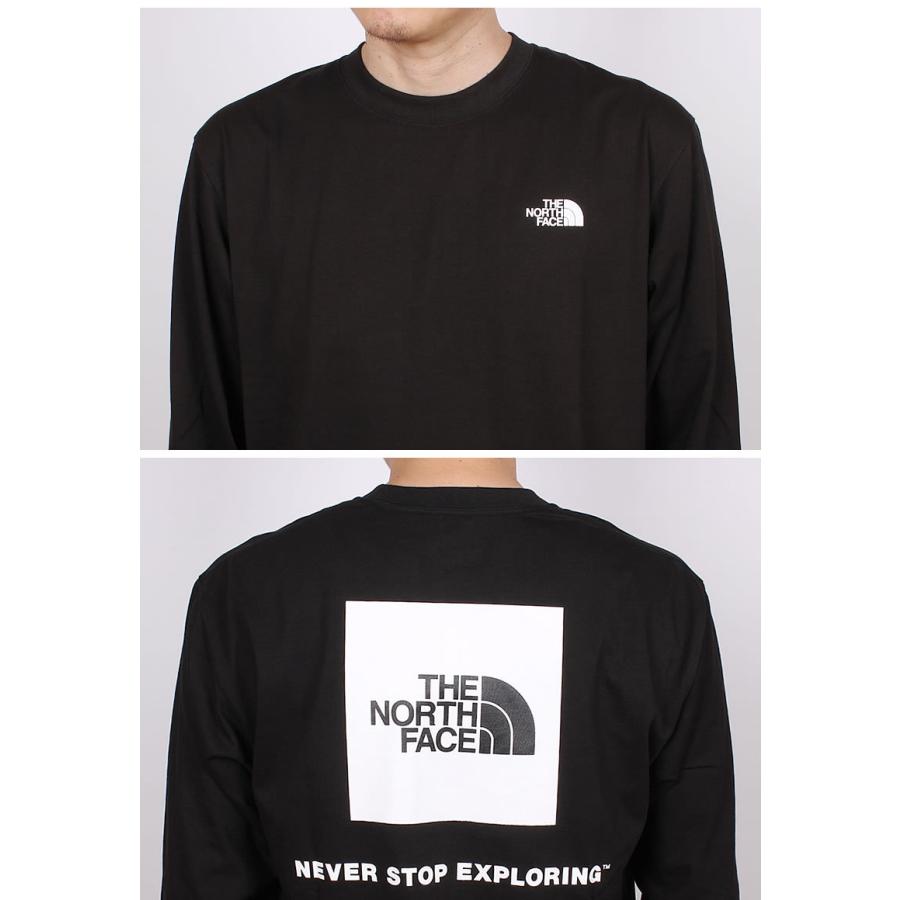 5%OFF THE NORTH FACE ザ ノースフェイス L/S Back Square Logo Tee ロングスリーブ　バックスクエアロゴTシャツ　NT82131｜axs-sanshin｜14