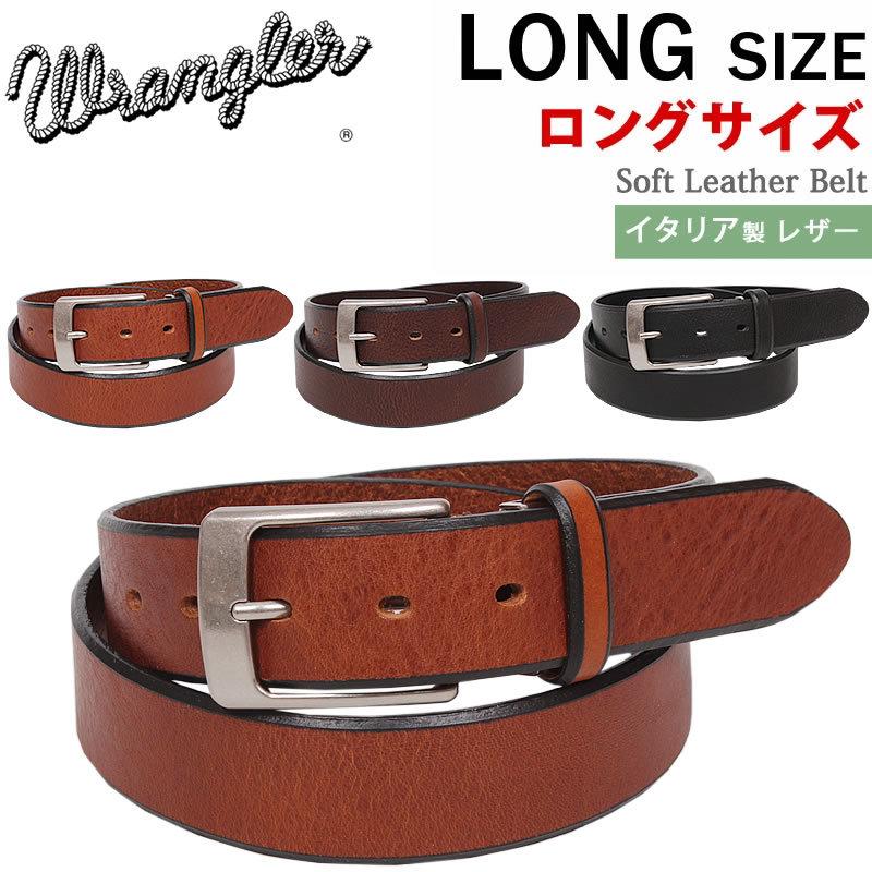 Wrangler ラングラー ベルト メンズ 大寸 長い レザーベルト Wrangler ラングラー ベルト メンズ 大寸 長い レザーベルト