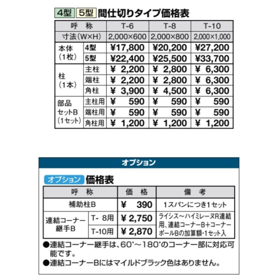 リクシル ハイミレーヌr5型t 10フェンス フリーポールタイプ Ax0343 Axset 通販 Yahoo ショッピング