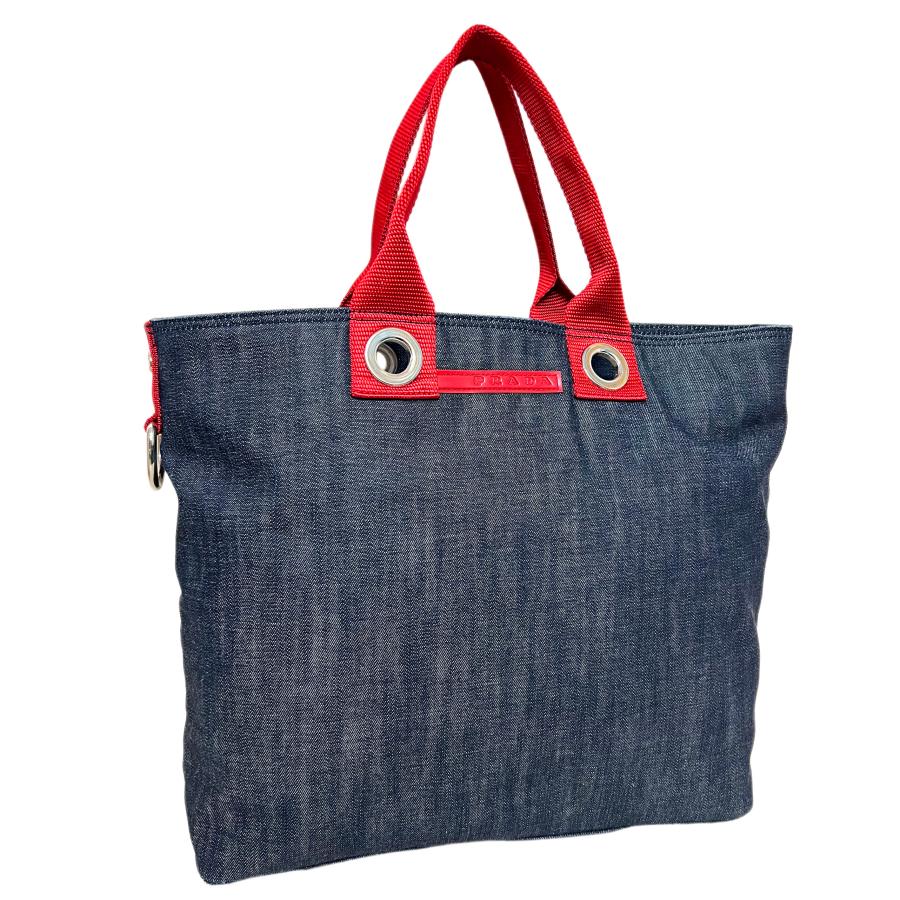 PRADA SPORT PRADA SPORTS プラダスポーツ バッグ デニム トート 