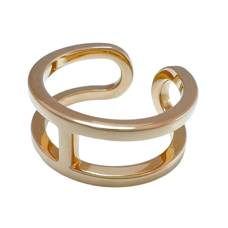 【新品未使用】 HERMESエルメス　エヴァー　シェーヌダンクル リング　52号 シンプルな美しさ♪】HERMES☆エバー シェーヌダンクル リング (HERMES