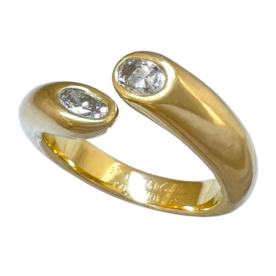 Cartier（カルティエ） リング エリプス ドゥ テッド ダイヤ K18 YG