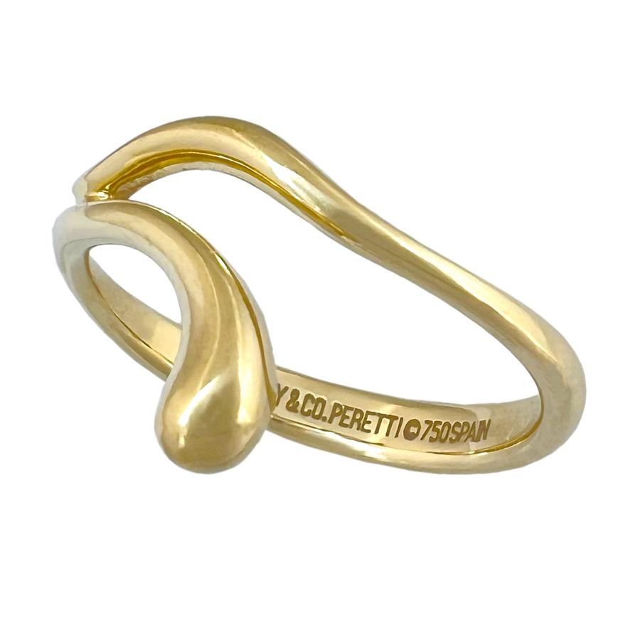 tiffany & co peretti 750 ティファニー K18 リング Elsa Peretti TIFFANY＆Co. ティファニー リング エルサ ペレッティ