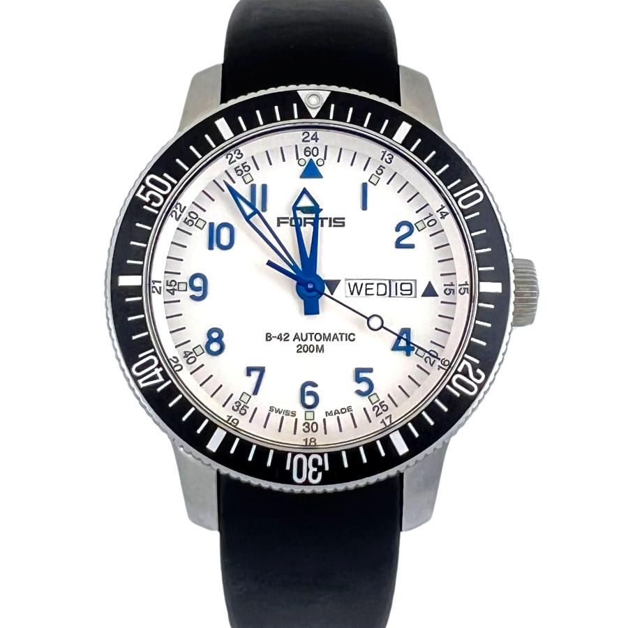 FORTIS FORTIS フォルティス 時計 ダイバー B-42 デイデイト 裏 FORTIS FORTIS フォルティス 時計 ダイバー B-42 デイデイト 裏