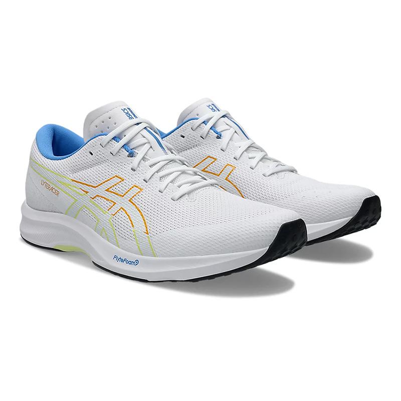 アシックス LYTERACER 6 WIDE ランニングシューズ メンズ 25SS ホワイト (1011b970-100) asics トレーニングの画像