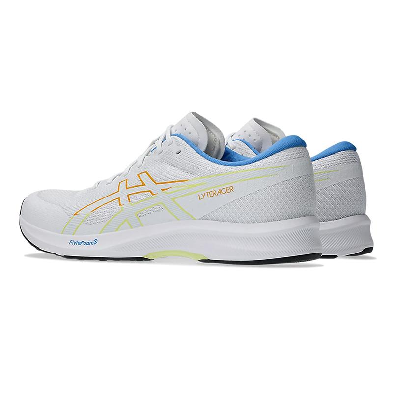 アシックス LYTERACER 6 WIDE ランニングシューズ メンズ 25SS ホワイト (1011b970-100) asics トレーニングの画像