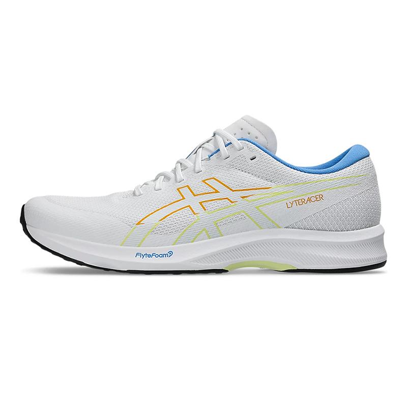 アシックス LYTERACER 6 WIDE ランニングシューズ メンズ 25SS ホワイト (1011b970-100) asics トレーニングの画像