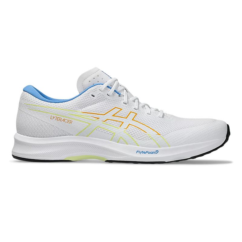 アシックス LYTERACER 6 WIDE ランニングシューズ メンズ 25SS ホワイト (1011b970-100) asics トレーニングの画像