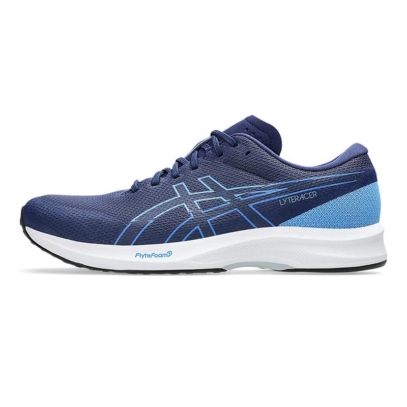 アシックス LYTERACER 6 WIDE ランニングシューズ メンズ 25SS ブルー (1011b970-400) asics トレーニングの画像