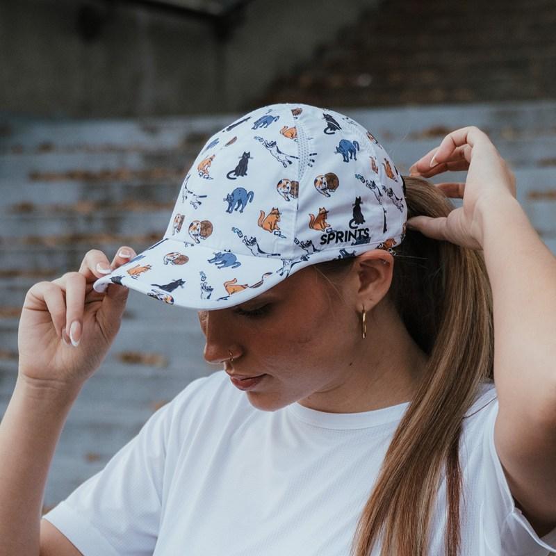 SPRINTS ランニングキャップ O.G.HATS 26FW ユニセックス Cats Since