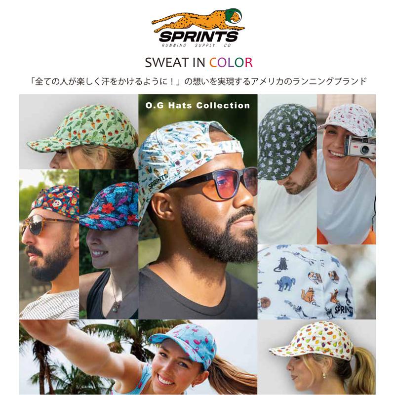 SPRINTS ランニングキャップ O.G.HATS 26FW ユニセックス Fruit Salad