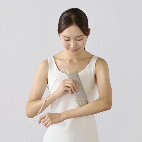 MiCOLA アイリスオーヤマ 光美容器 ハイパワー 男女兼用 ダークグレー