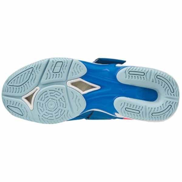 ミズノ ウエーブダイバースLG LITE ライトブルー&times;ピンク (K1GF190225) レディス レディース メンズ ユニセックス フィットネスシューズ