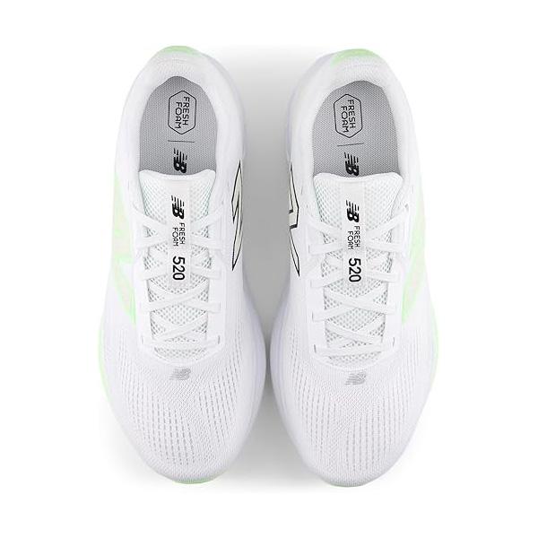 ニューバランス ランニングシューズ FRESH FOAM 520 V9 メンズ 25FW ホワイト×ライム M520CW9 2E NewBalance_5