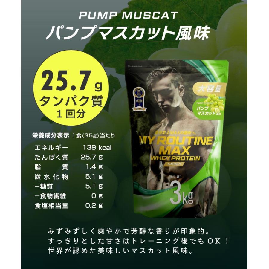 MY ROUTINE マイルーティーンMAX パンプマスカット 風味 700g