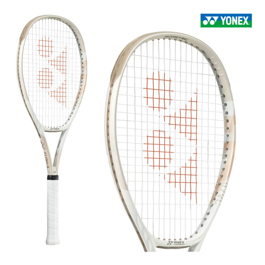 YONEX Vコア 100 07VC100 2024FW サンドベージュ スピン ラケット 