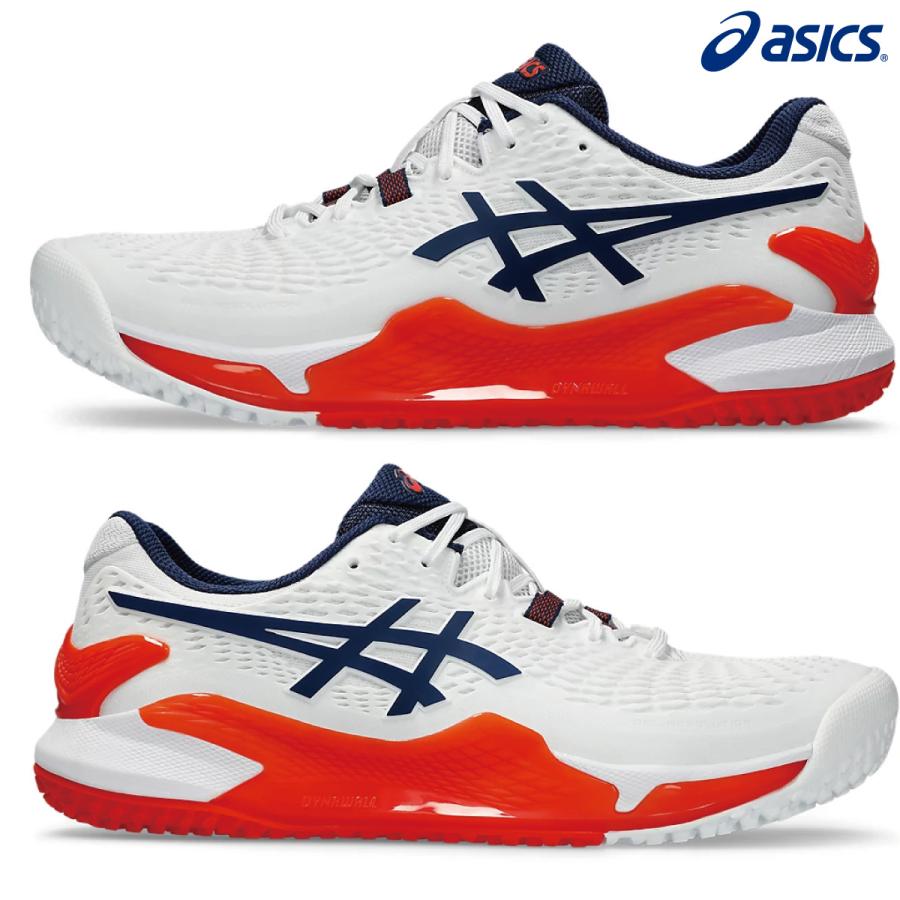 ASICS アシックス　GEL-RESOLUTION 9 OC ゲルレゾリューション9OC 1041A377-102 オムニクレー 2024SS メン｜axtos-shop｜03