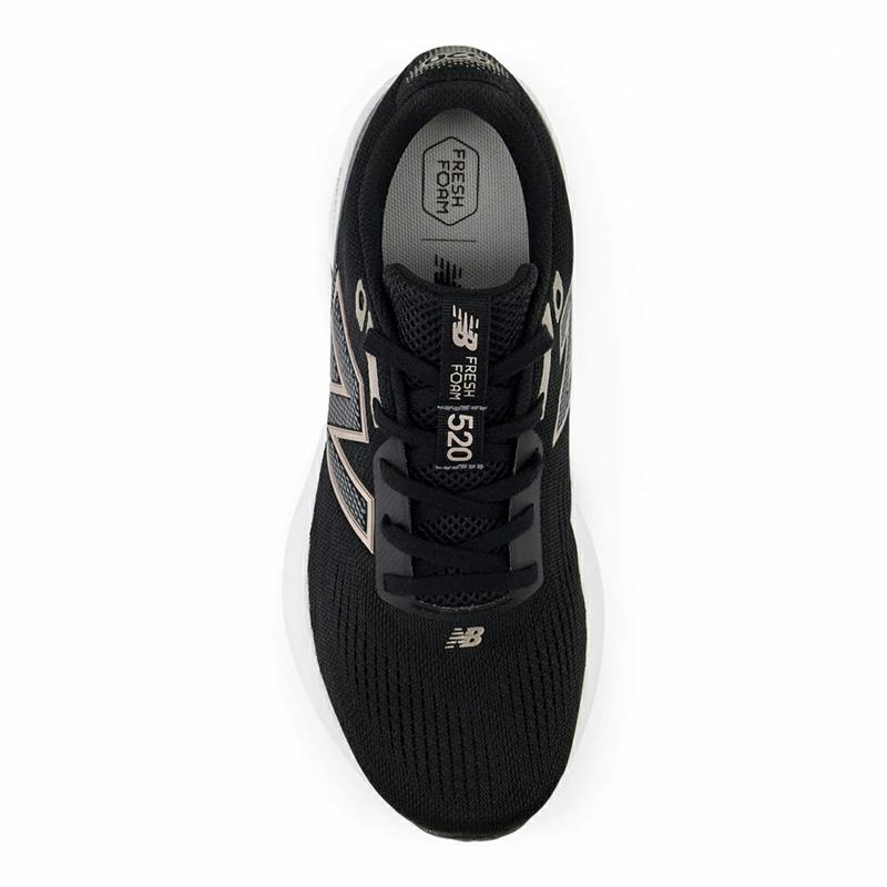 ニューバランス ランニングシューズ FRESH FOAM 520 V9 レディース 25FW ブラック×ホワイト 幅広 W520LK9 2E_5
