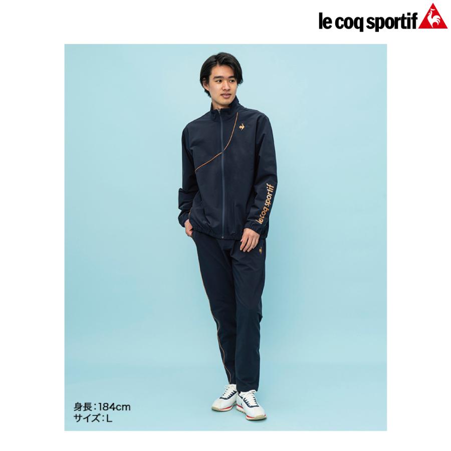 ルコックスポルティフ　【光吸収発熱/はっ水】ヒートナビクロス　ロングパンツ(秋冬用)　QMMWJG21　le coq sportif 　テニスウェア｜axtos-shop｜12