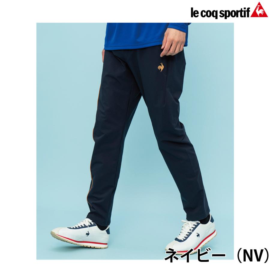 ルコックスポルティフ　【光吸収発熱/はっ水】ヒートナビクロス　ロングパンツ(秋冬用)　QMMWJG21　le coq sportif 　テニスウェア｜axtos-shop｜03