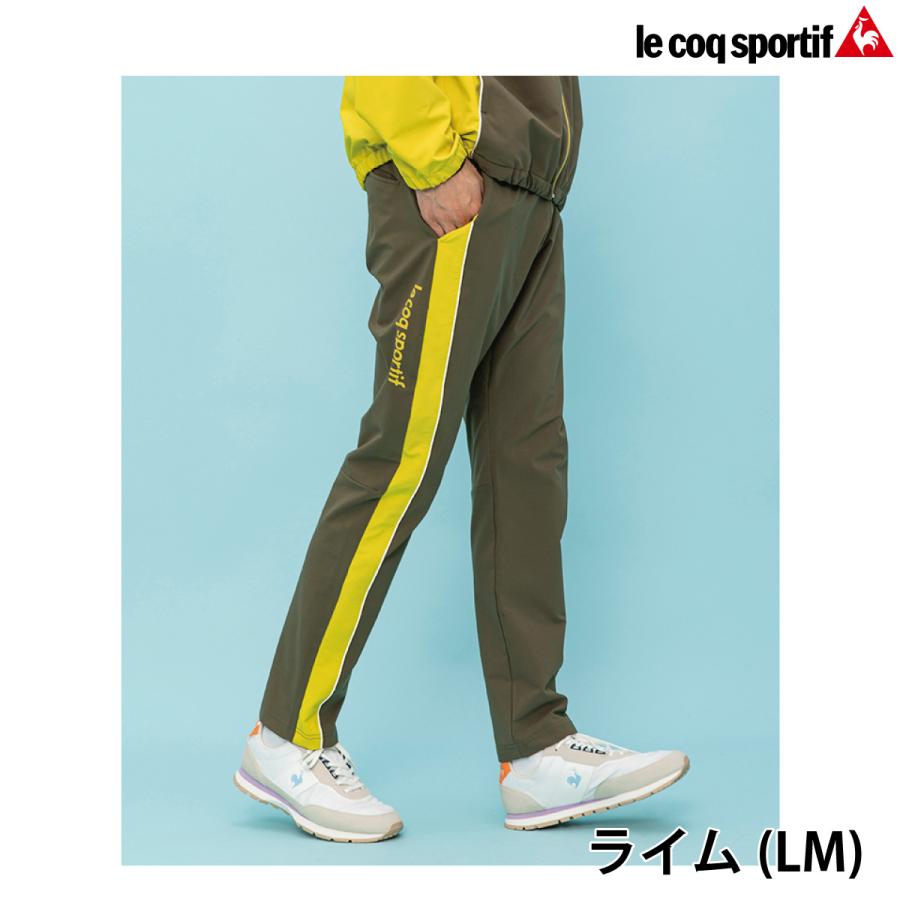 ルコックスポルティフ　【光吸収発熱/はっ水】ヒートナビクロス　ロングパンツ(秋冬用)　QMMWJG21　le coq sportif 　テニスウェア｜axtos-shop｜04