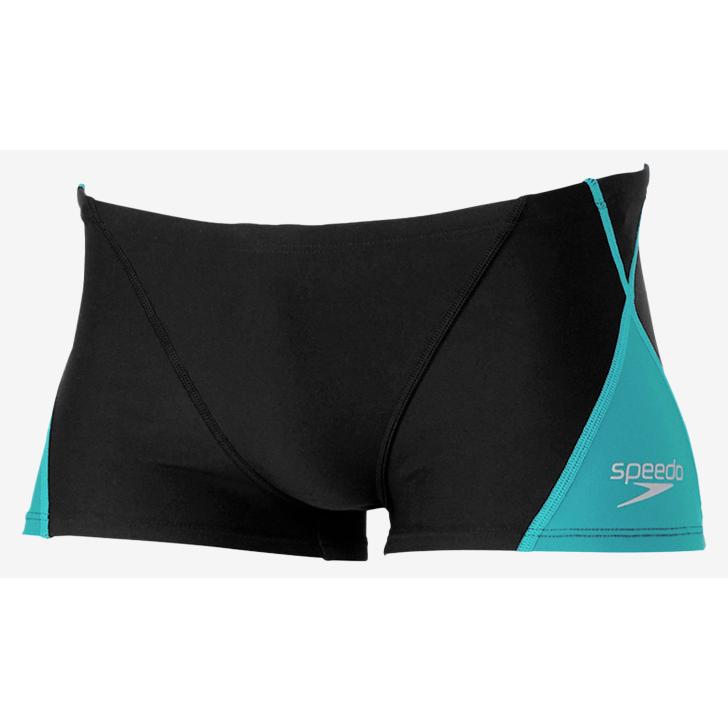 speedo PUSH UP TURNS BOX ブラックxアーティックブルー 130サイズ STB52301 KA スピード Swim ...