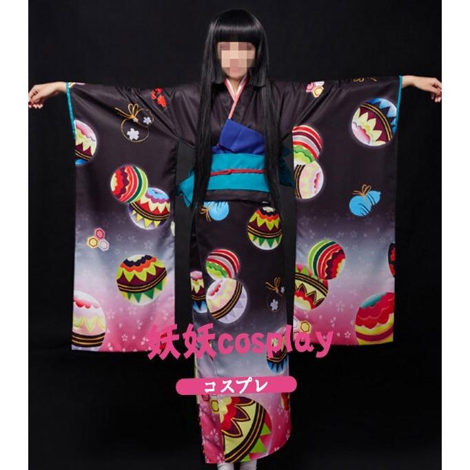 閻魔あい キャラクター衣装 コスプレ衣装 和服 変装 忘年会 文化祭 仮装 豪華 華麗 高品質