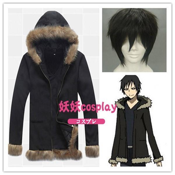 超人気新品 コスプレ衣装 ウィッグ デュラララ 変装 忘年会 文化祭 仮装 豪華 華麗 高品質 折原舞流 折原九瑠璃 平和島静雄 紀田正臣 折原臨也 園原杏里 Durarara キャラクター衣装 サイズ L 170 175cm Binghamtonhots Com