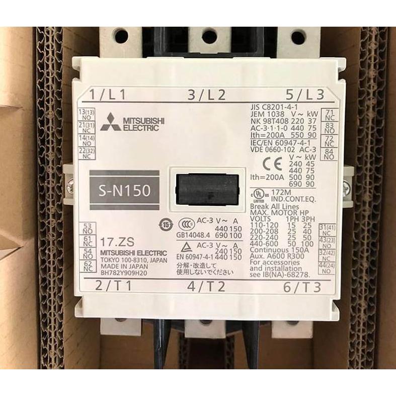 新品【東京発】MITSUBISHI/三菱電機 S-N125 AC110V 電磁接触器【６ヶ月