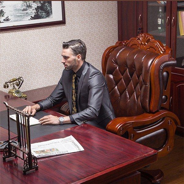 高品質事務椅コンピューターチェア エグゼクティブチェア ビジネスチェア オフィスチェア ボスチェア 高さ調節可能 多機能｜aya19-shop｜10