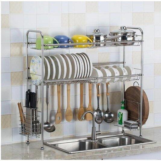 水切りラック 食器水切りラック 食器 水切りかご ステンレス製 錆び