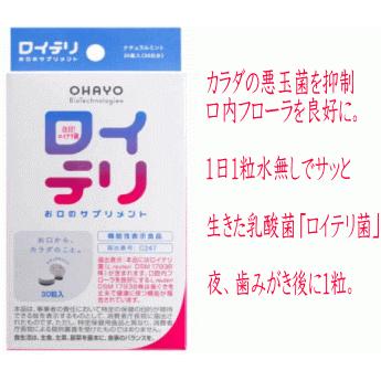 新入荷 流行 ロイテリお口のサプリメント30粒入 発送までに数日